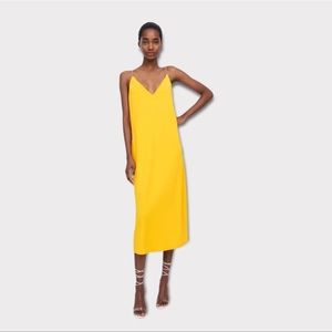 zara colored strap dress